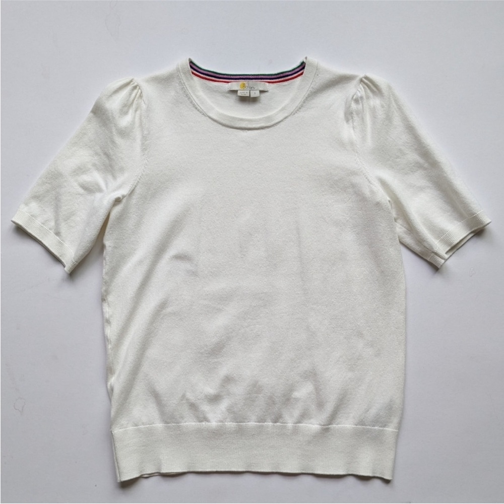 Boden Short Sleeve Sweater S